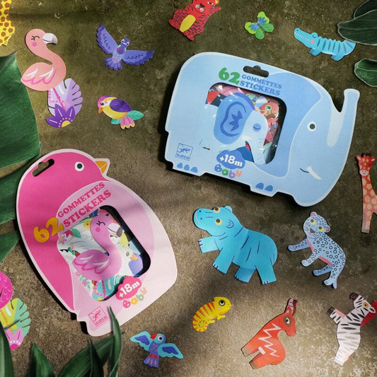 DJECO - Lipdukai - Safari gyvūnai