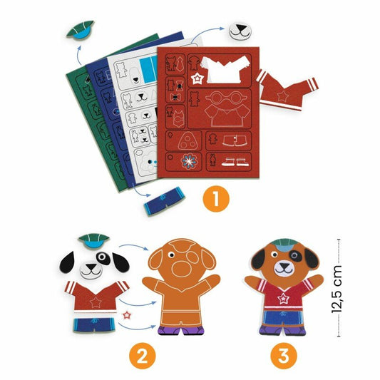 DJECO - Pasidaryk pats - Magnetai - Linksmoji šeima