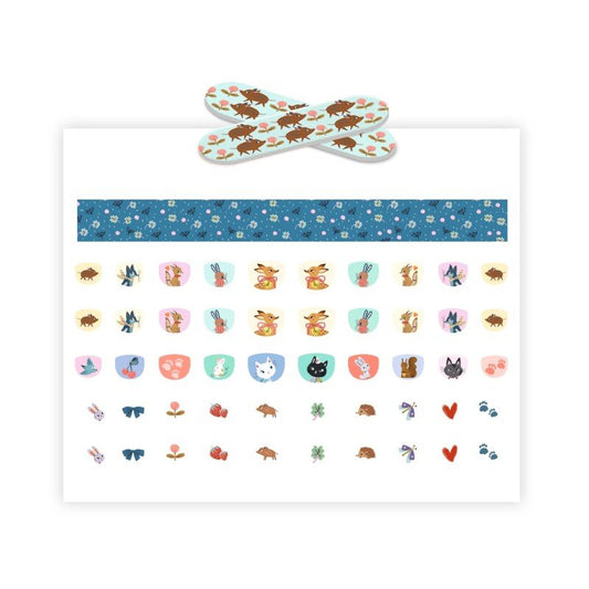 Djeco nagų lipdukai - Mieli gyvunėliai