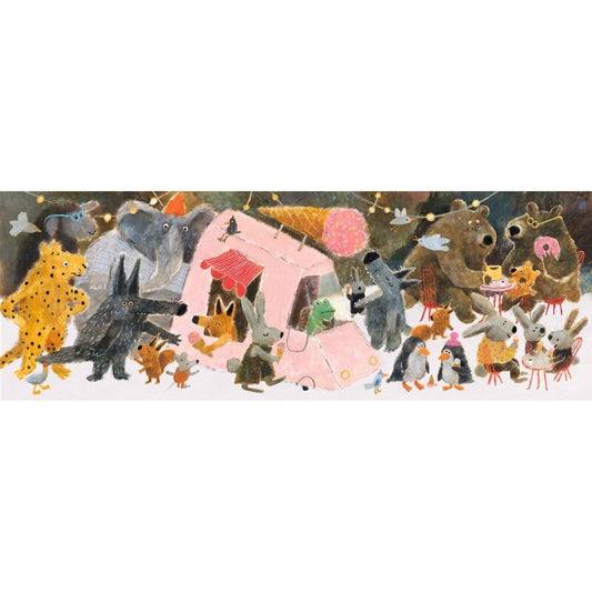 DJECO - Dėlionė - Parkas (100 detalių)