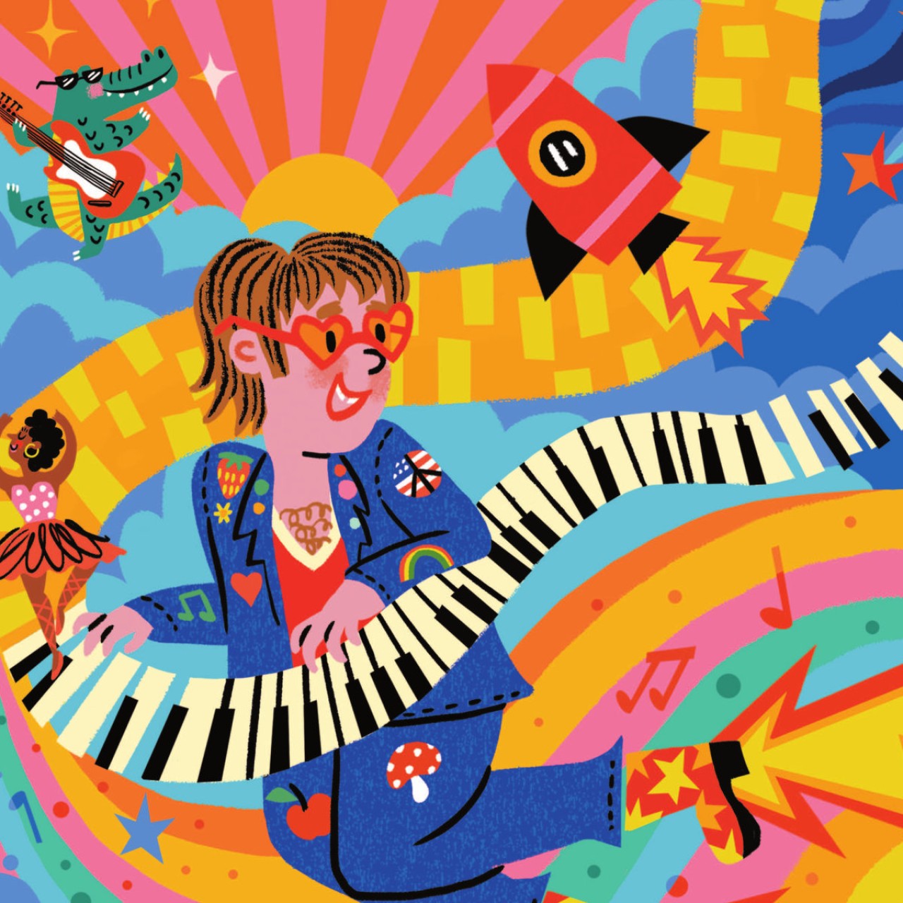 Knyga - Mažų žmonių DIDELĖS SVAJONĖS - ELTON JOHN