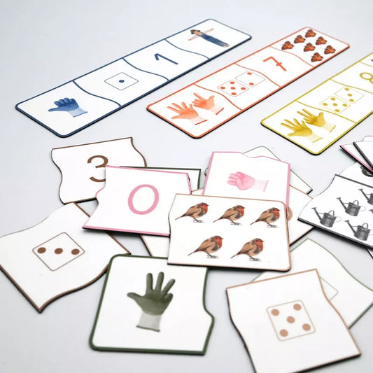 FERFLEX magnetai Magnetic puzzle - I'm learning to count