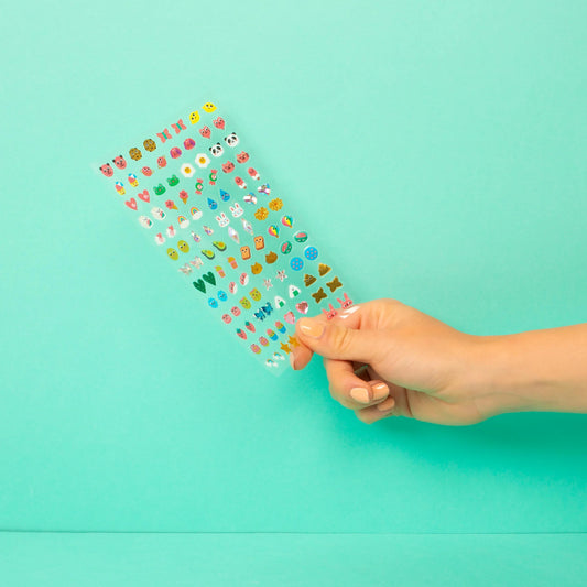 OMY - ausų lipdukai - auskarai - KAWAI EARRINGS STICKERS