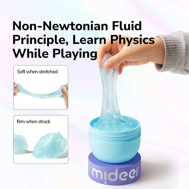 Mideer - Perlamutrinė sensorinė masė, PINK