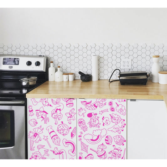 OMY sticky coloring paper - Stick it kid - Dreamland