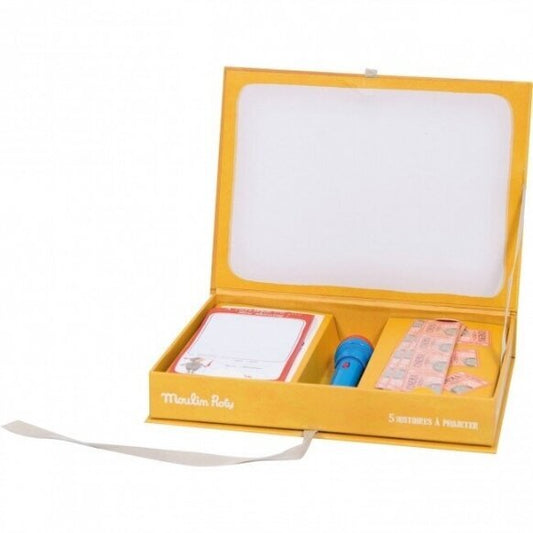 Moulin Roty - pasakų kino dėžutė / projektorius - Cinema box Animals Les petites merveilles