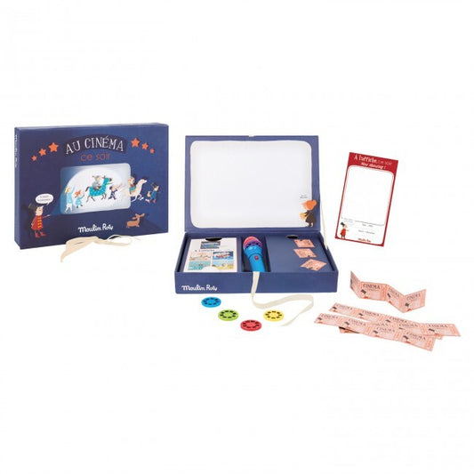 Moulin Roty - pasakų kino dėžutė / projektorius- At the movies Les petites merveilles