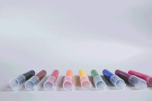 OMY itin gerai nuplaunami dideli spalvinimo flomasteriai  - 9 MARKERS - JUMBO