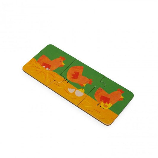 Moulin Roty - pirmosios dėlionės vaikams Histoires | Les Popipop