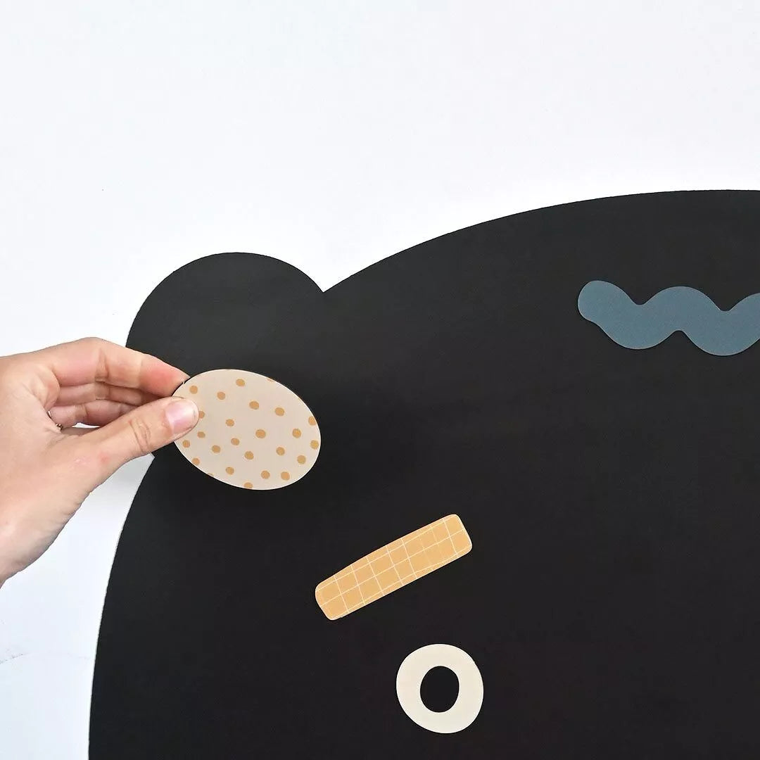 FERFLEX magnetinė lenta prie sienos - FERFLEX MAGNETIC BOARD TEDDY BEAR