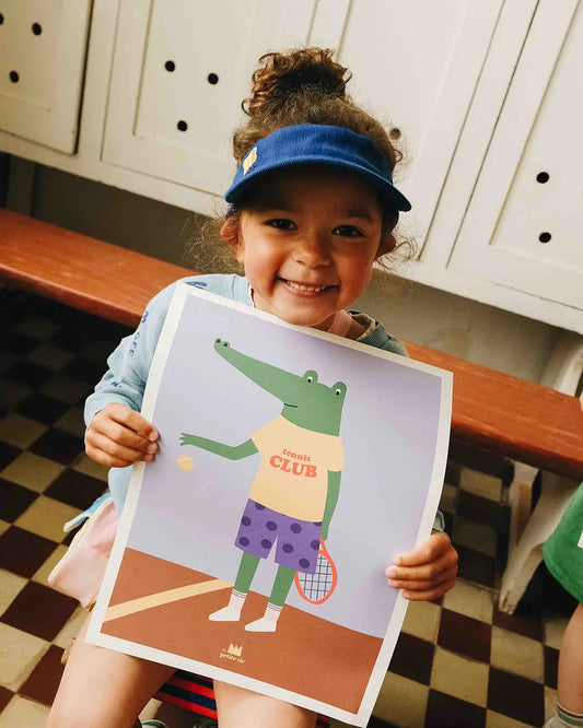 Ma Petite Vie - A3 plakatas - Krokodilų tenisas