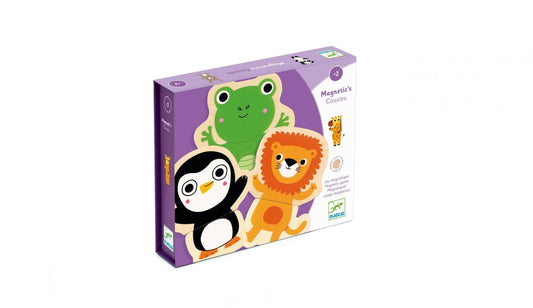 DJECO - Medinis magnetinis žaidimas - Coucou džiunglės