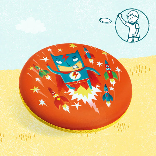 DJECO - Skraidantis diskas - Super herojus (20 cm)