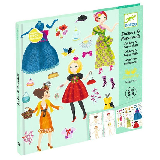 DJECO - Lipdukai - Lipdukų rankdarbis-rinkinys - Mada