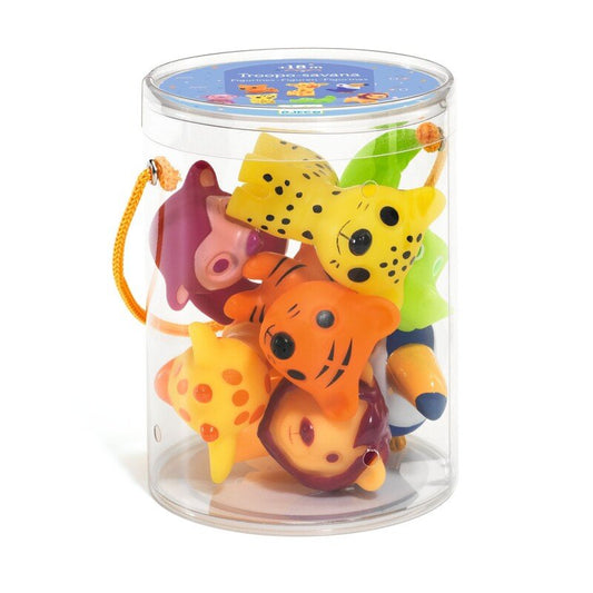 DJECO - Spalvingi gyvūnėliai - 7 vnt. - Safari