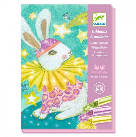 DJECO - Blizgūs paveikslėliai - Gyvūnų karnavalas