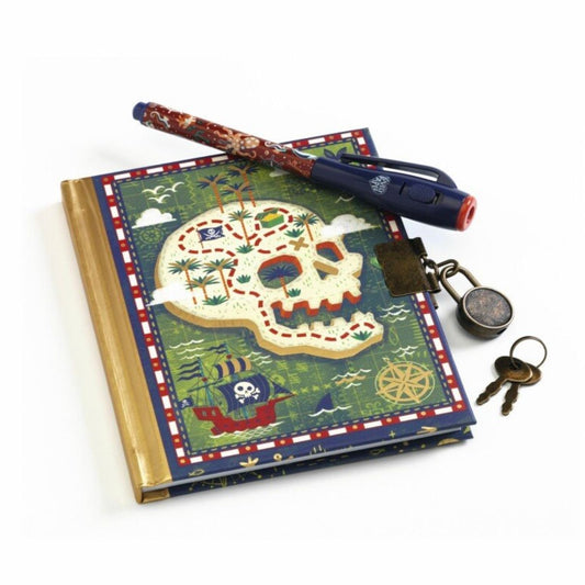 DJECO - nedidelė magijos paslapčių užrašinė - Piratai