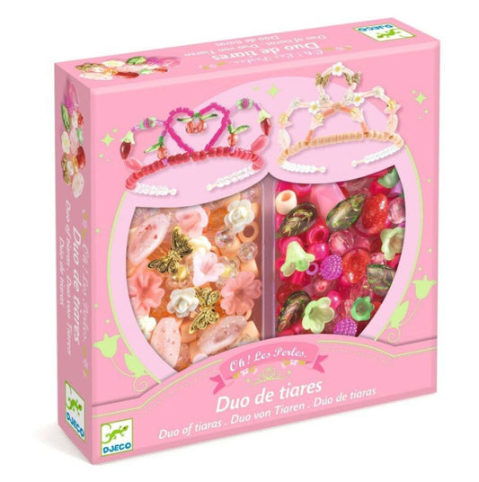 DJECO - Karoliukai ir Papuošalai - Diademos - Rožinė