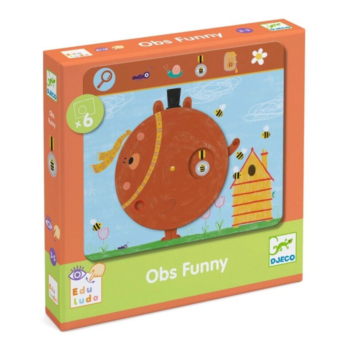 DJECO - Mokomasis žaidimas - Eduludo - Juokingas stebėjimas