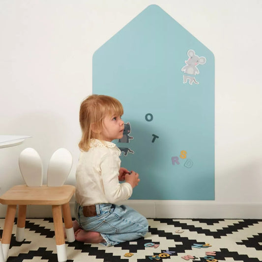 FERFLEX magnetinė lenta prie sienos FERFLEX TABLEAU MAGNETIQUE MAISON | Bleu ciel