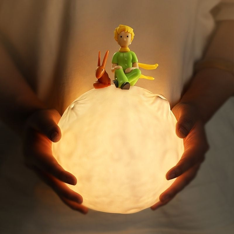 Trousselier - naktinė lemputė - Le Petit Prince© et le Renard - Įkraunama per USB