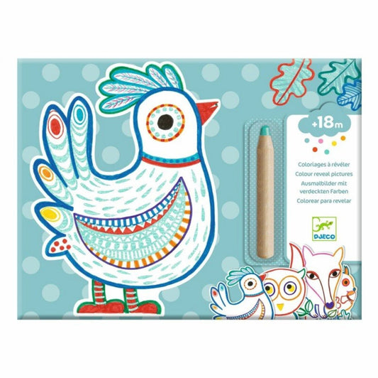 DJECO - Spalvinimas - Miško gyvūnai