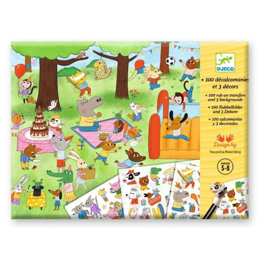 DJECO - Nutrinami paveiksliukai - Laikas švęsti