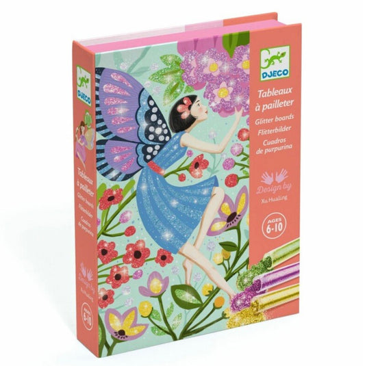 DJECO - Blizgūs paveikslėliai - Švelnus fėjų gyvenimas