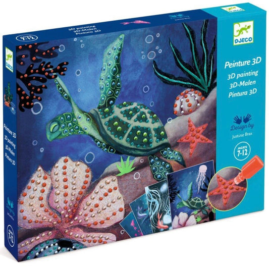 DJECO - 3D tapyba - Vandenyno gelmės