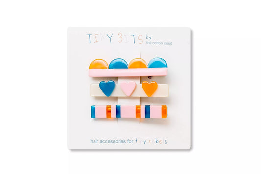 The Cotton Cloud - Plaukų segtukų rinkinys “Retro”