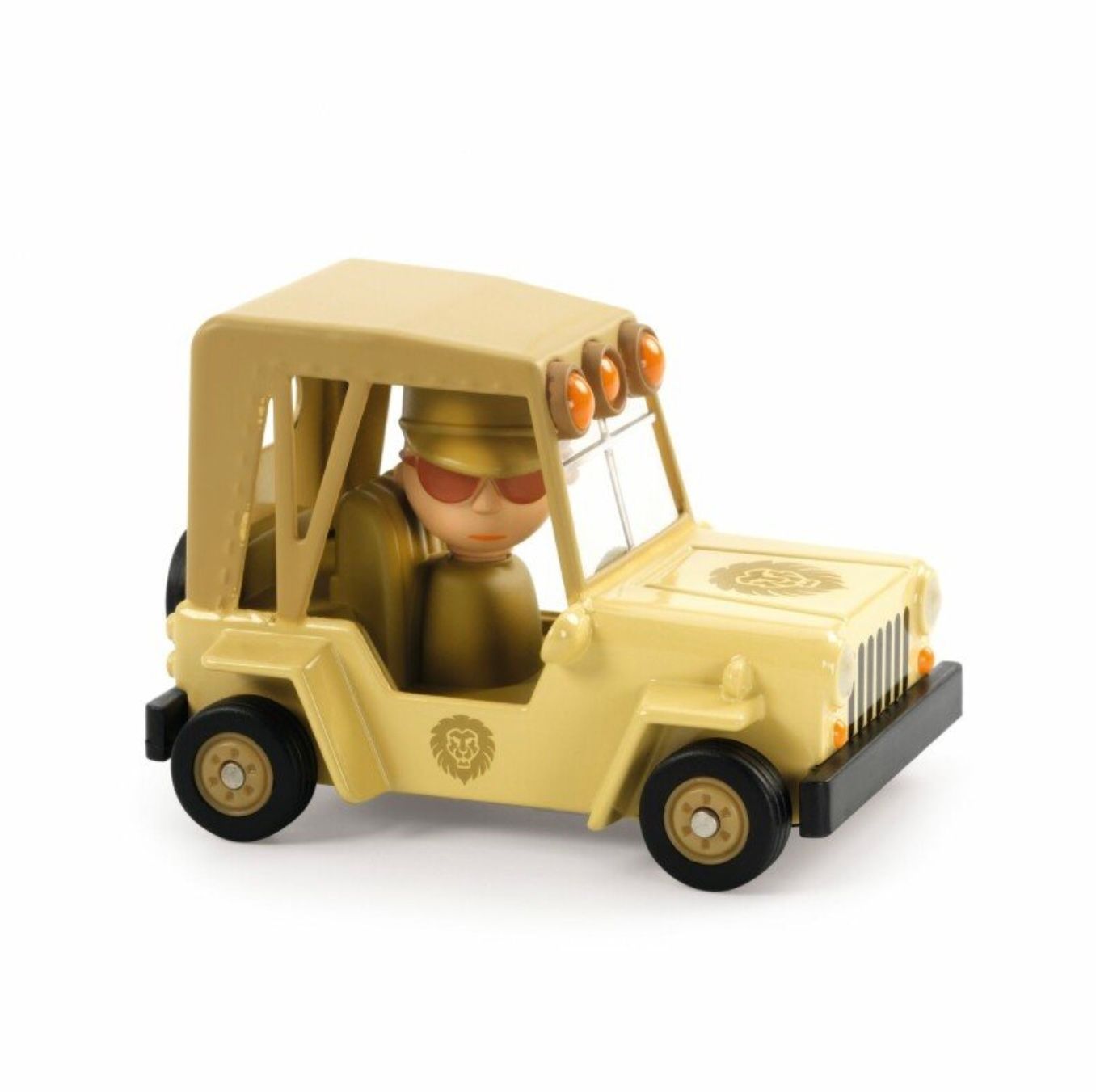 DJECO - Crazy motors - Pamišę automobiliai - Safari liūtas