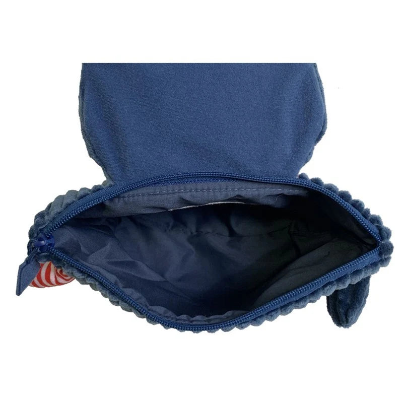 Les Déglingos kuprinė Corduroy backpack Hippipos the hippo