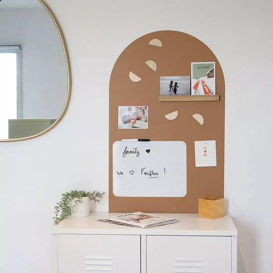 FERFLEX magnetinė lenta prie sienos Arche Caramel magnetic board – 1mx58cm