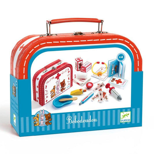 DJECO - Vaidmenų žaidimas - Gydytojo rinkinys - Bobodoudou