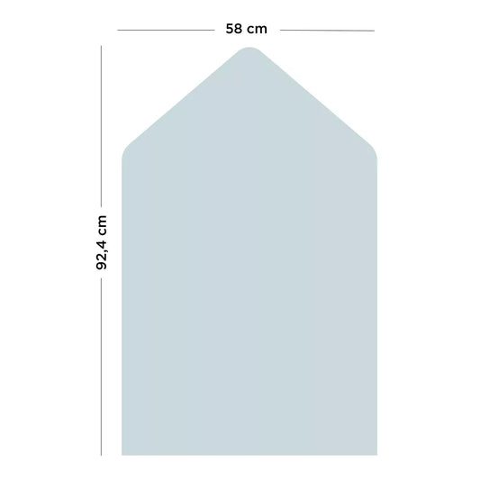 FERFLEX magnetinė lenta prie sienos FERFLEX TABLEAU MAGNETIQUE MAISON | Bleu ciel
