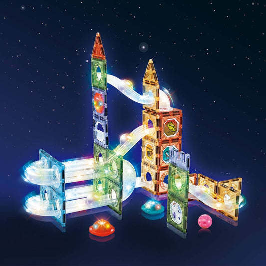 Magnetinis žaidimas vaikams „Luminous“ – 90 vnt.