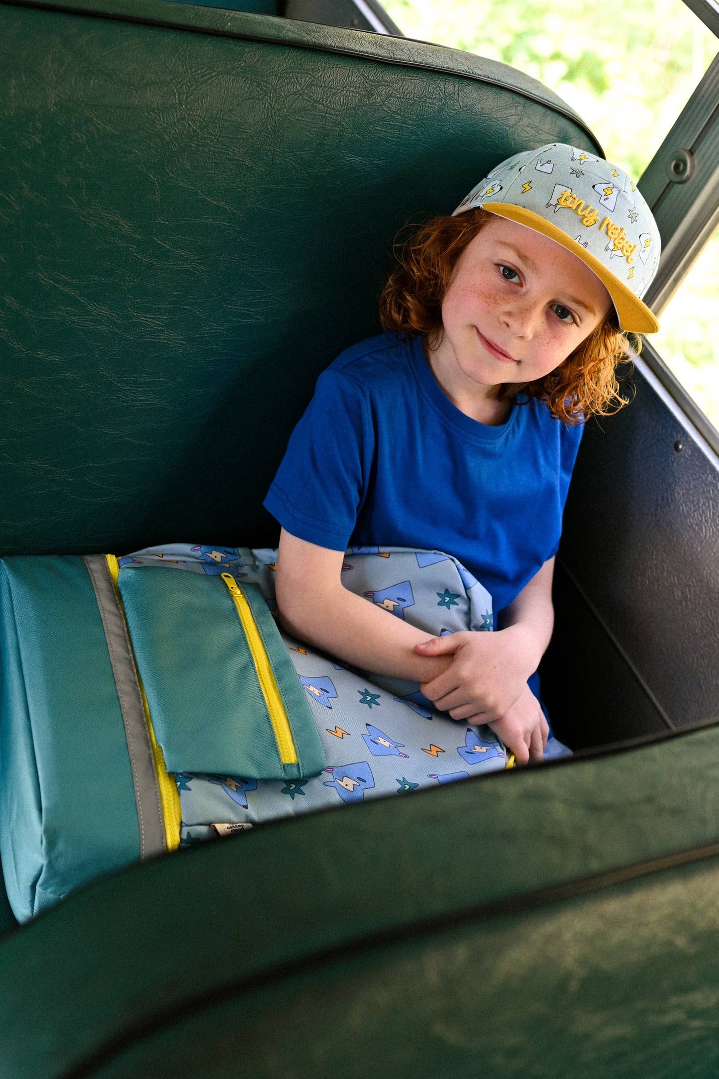 School backpack - A4 Backpack Funky Dogs