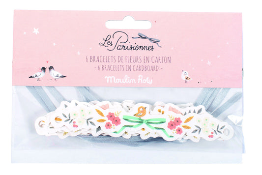 Apyrankės iš dekoratyvinio kartono (6 vnt.)