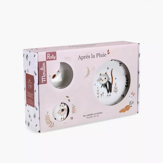 Moulin Roty - Porcelianinių indų rinkinys | Après la Pluie