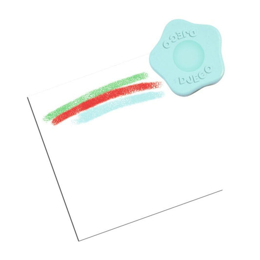 DJECO - Spalvotos kreidelės mažiesiems - Gėlės (12 vnt.)