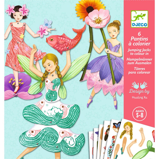 Kūrybinis rinkinys - Judančios fėjos (6 vnt.)