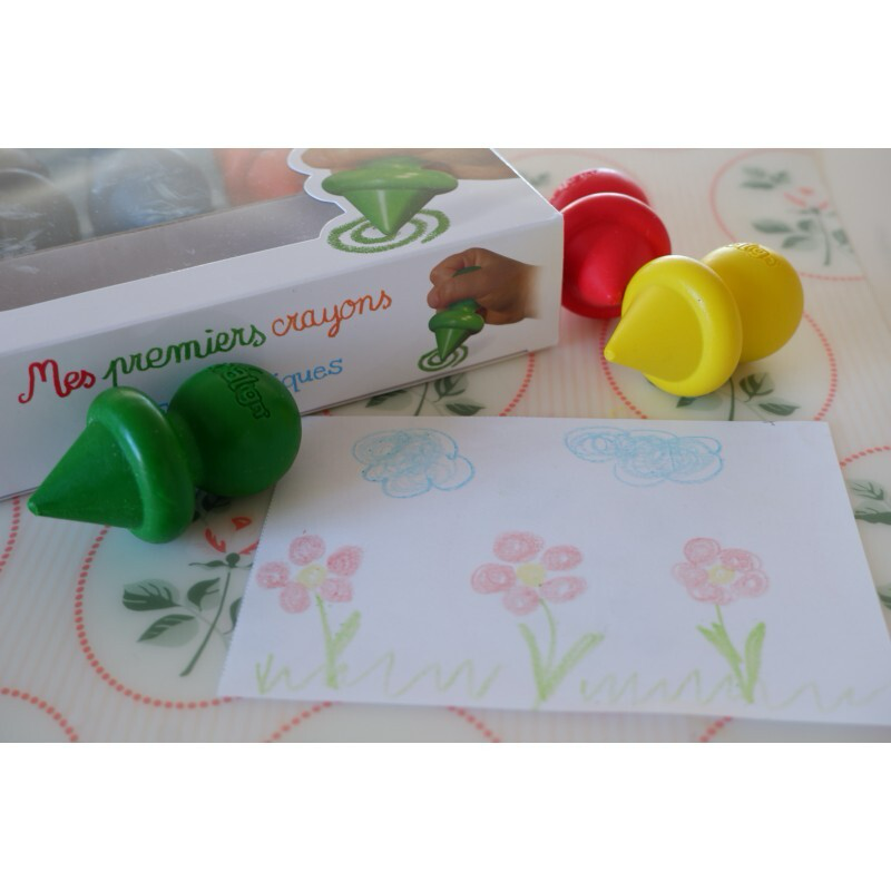 Créa Lign' - Jeux créatifs & éducatifs pirmosios kreidelės x9 - My first pencils