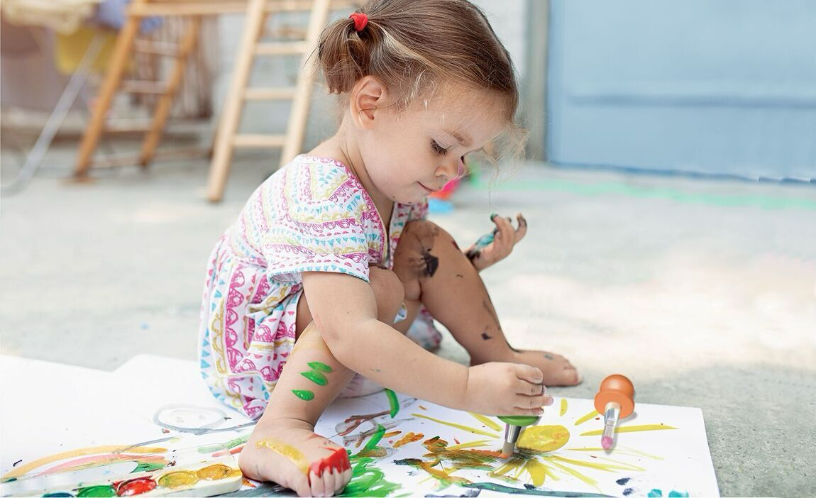 Créa Lign' - pirmieji teptukai nuo 12 mėn. - My first brushes