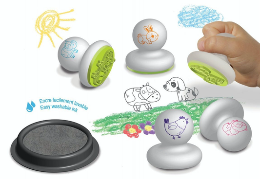 Créa Lign' - štampai nuo 12 mėn. - Animaux de la ferme"