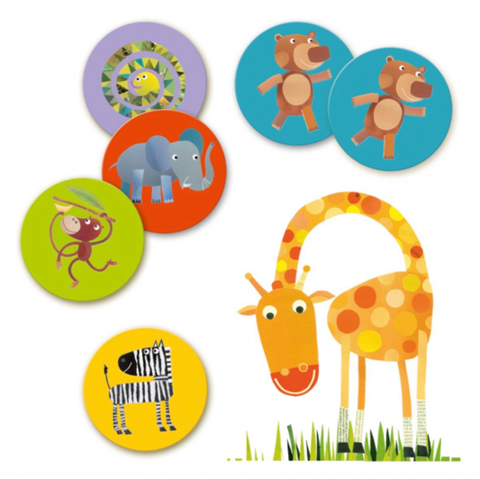 DJECO - Atminties žaidimas - Džiunglės