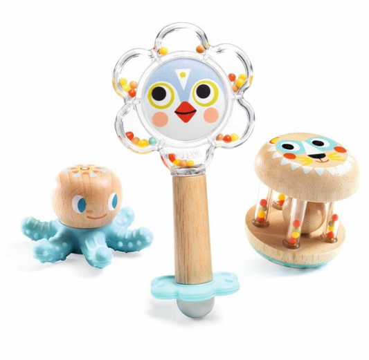 DJECO - Baby White - Rinkinys kūdikiui