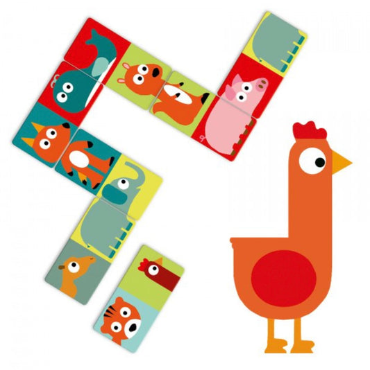 DJECO - Domino - Animo - dėlionė