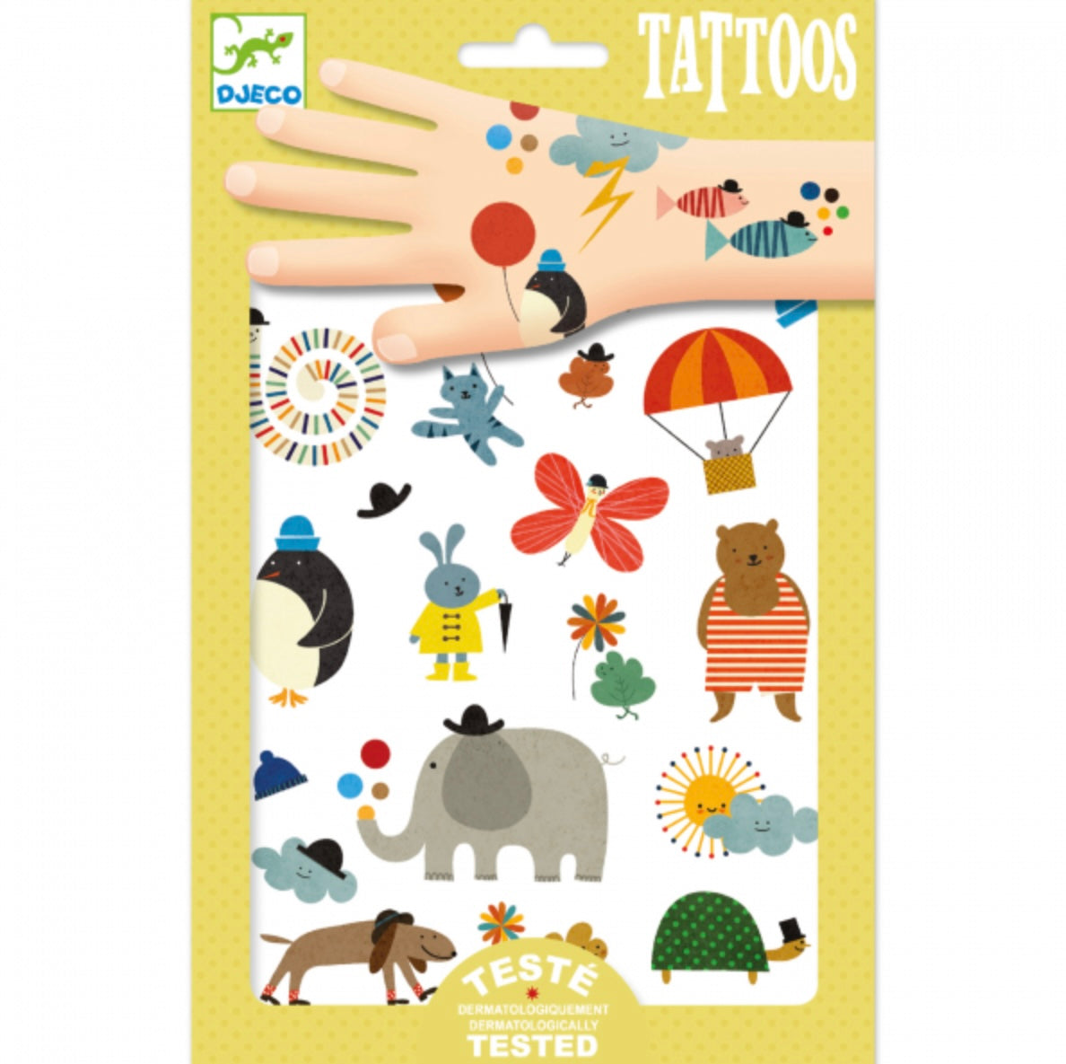 DJECO - Tatuiruotės - Maži mieli dalykai (50+ tatuiruočių)