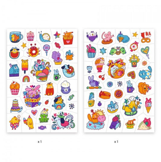 DJECO - Tatuiruotės - Miela Mimi (50+ tatuiruočių)