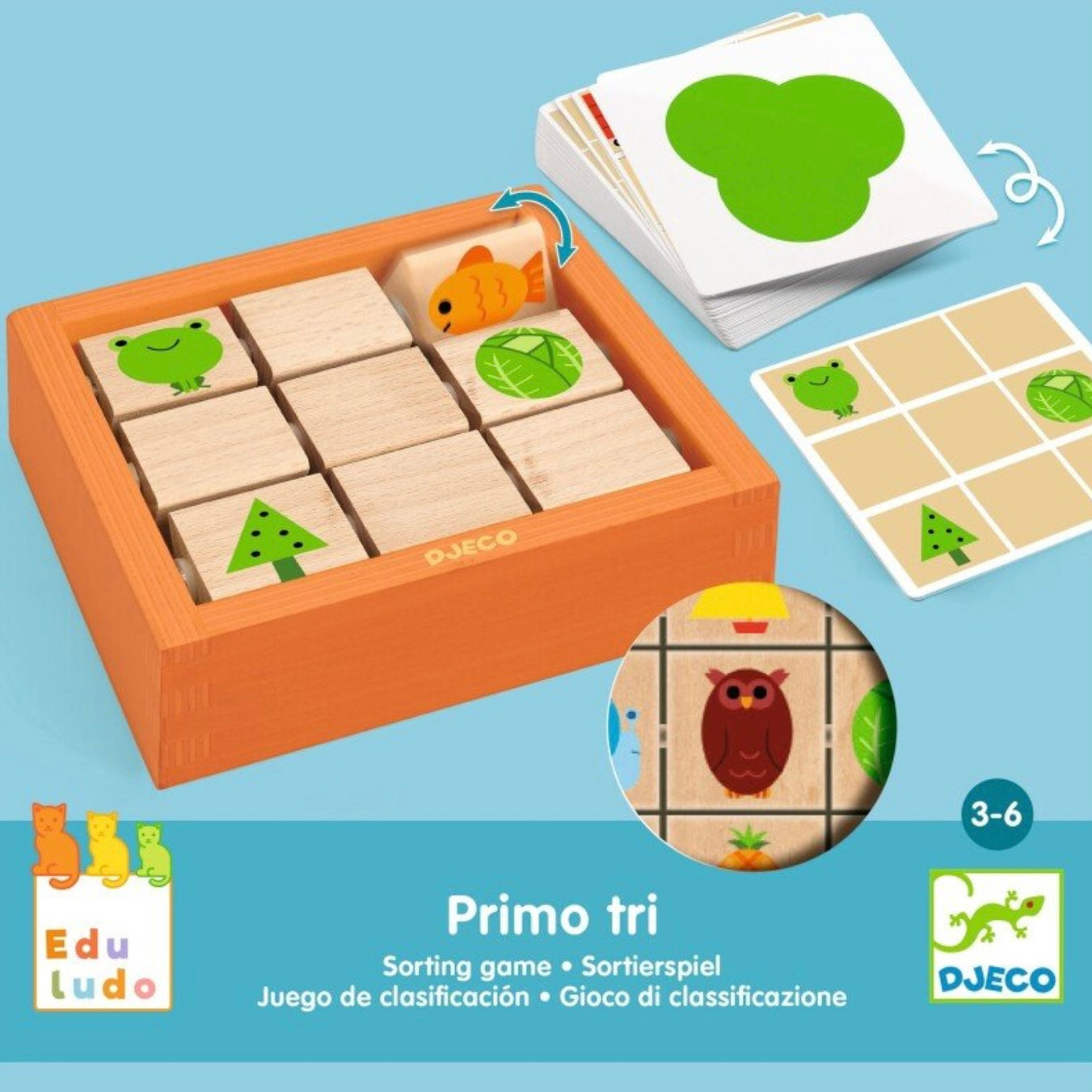 DJECO - Edukacinis žaidimas - Eduludo - Primo Tri